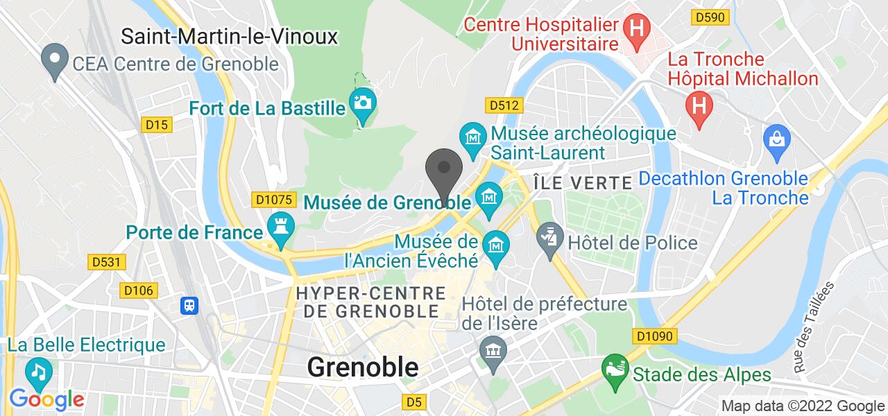 Plan d'accès — Le tablier Noisette