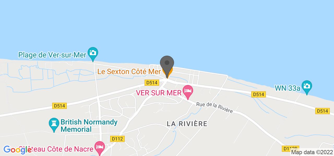 Access map — Le Sexton Côté Mer