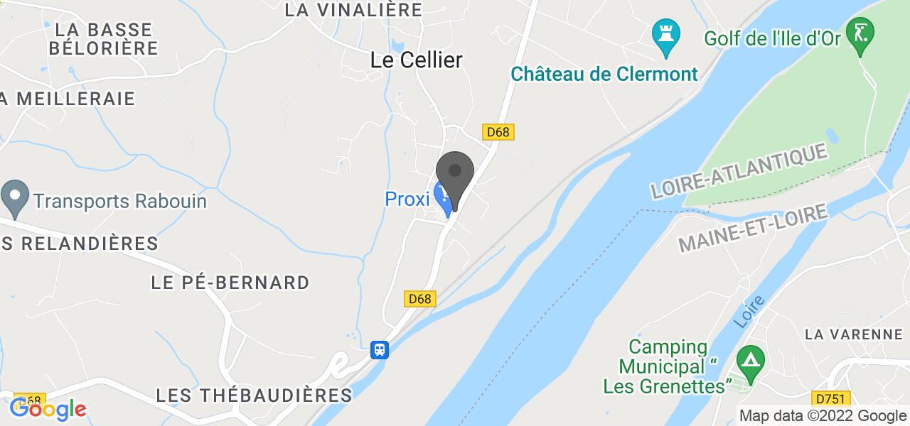 Plan d'accès — Le clos du cellier