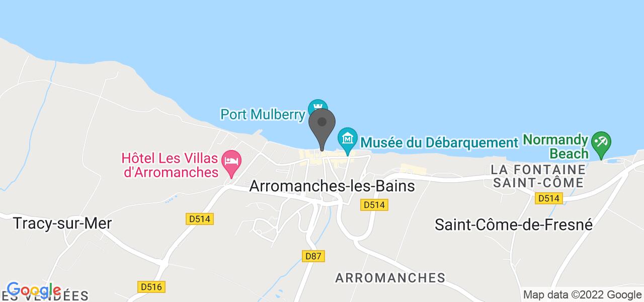 Plan d'accès — Hôtel de la marine