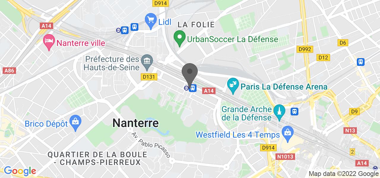 Plan d'accès — Homey La défense