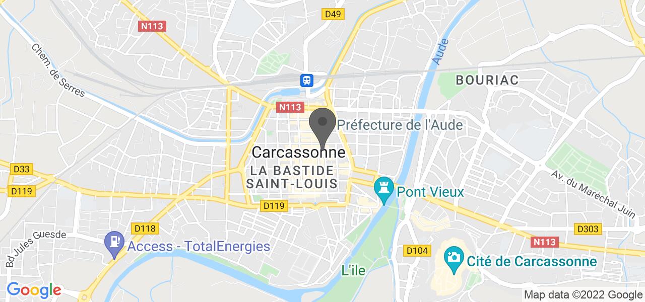 Plan d'accès — Le cathare