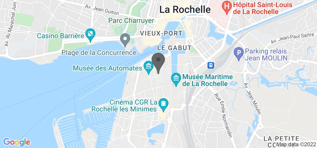 Plan d'accès — O'tacos La Rochelle