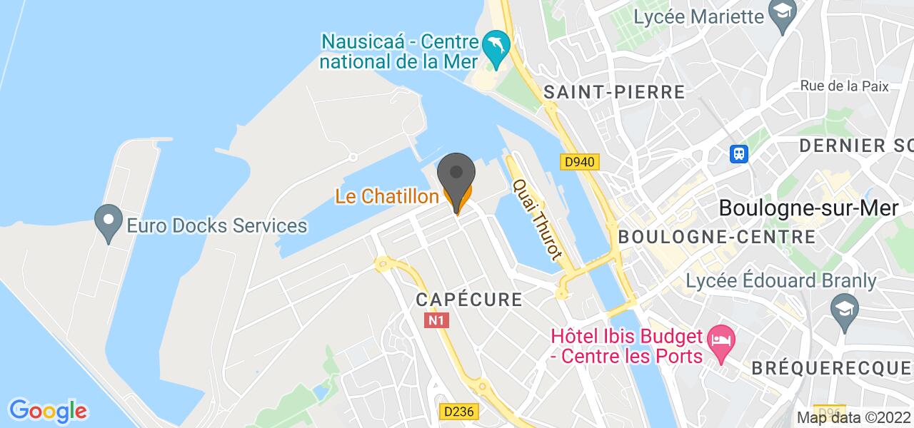 Plan d'accès — Le Chatillon