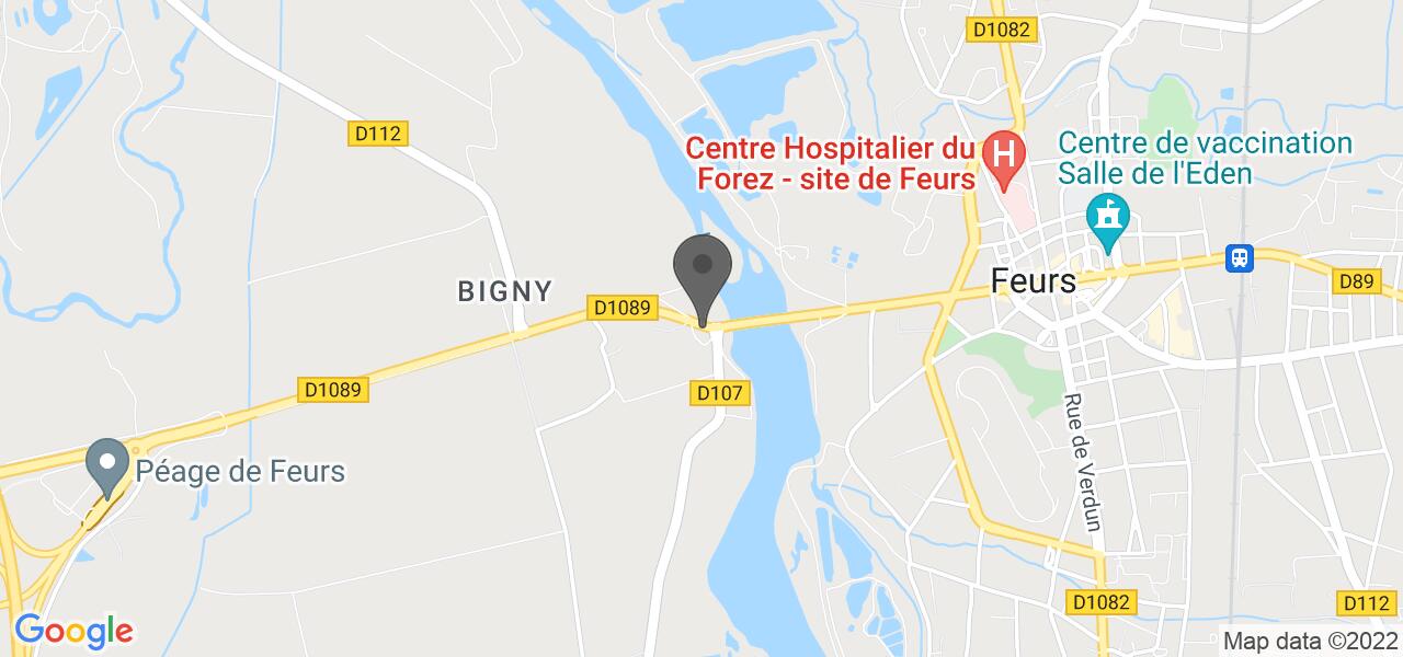 Mappa di accesso — Le Chaudron