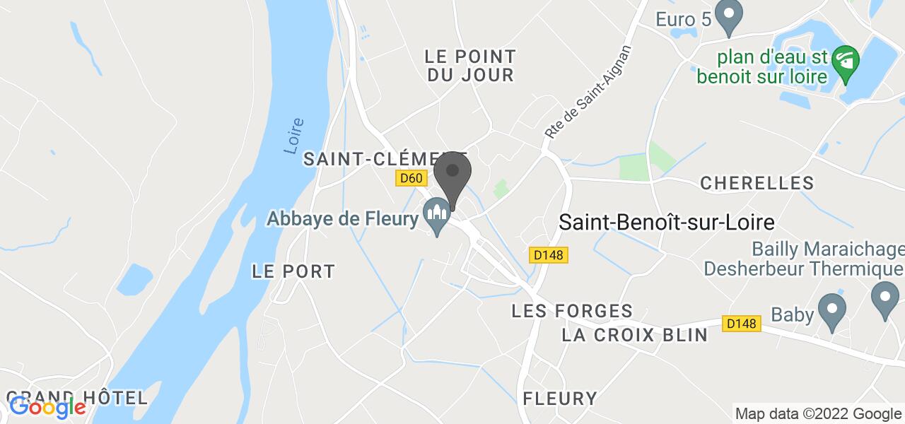 Plan d'accès — Le Grand Saint-Benoit