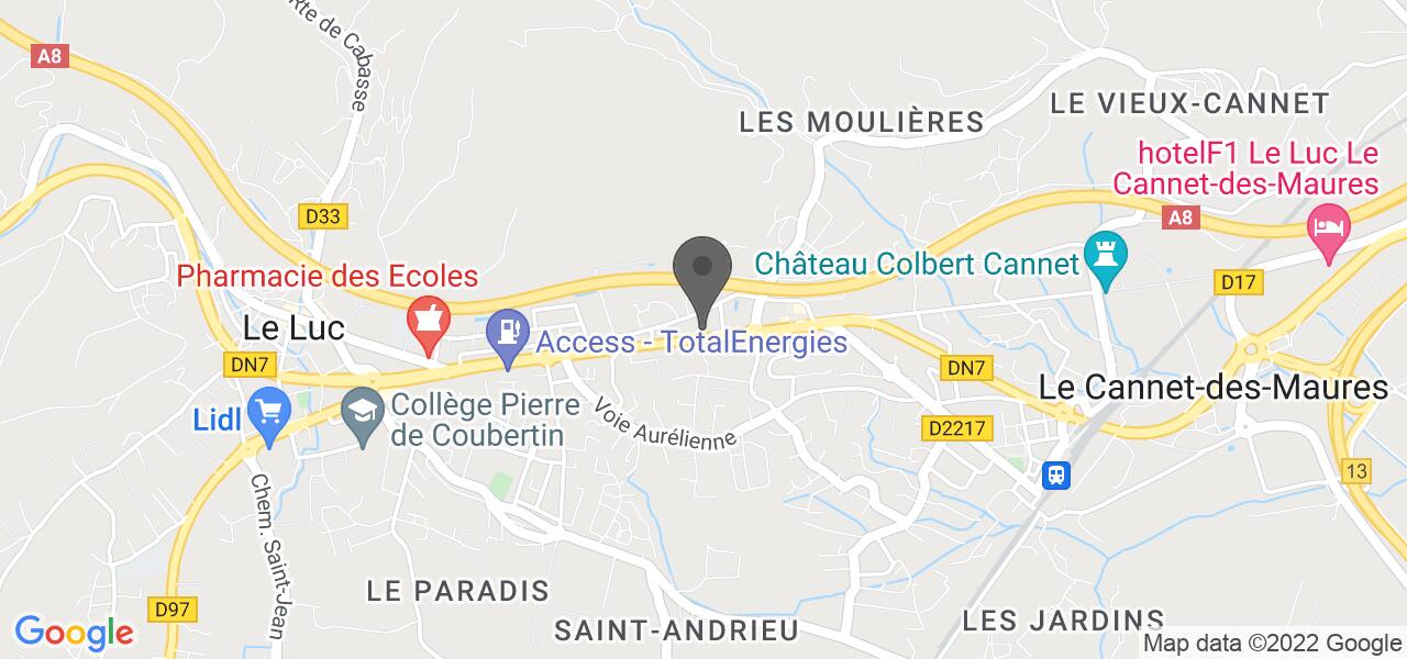 Plan d'accès — La Pièce de Bœuf