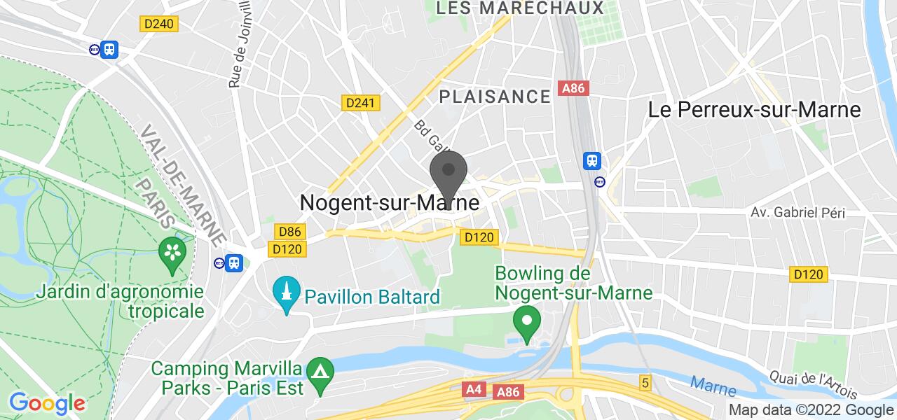 Mappa di accesso — Le Nogentais