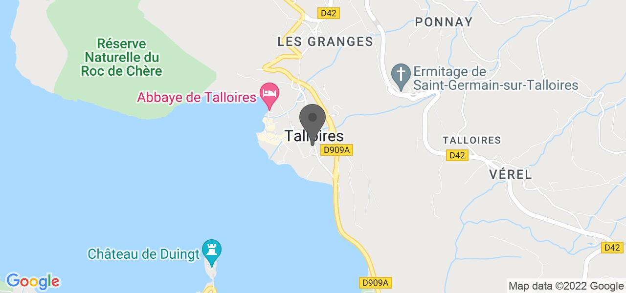 Mapa de acesso — Hôtel Beau Site
