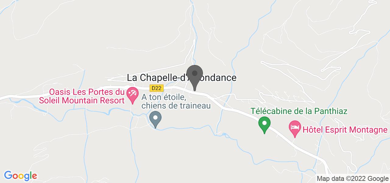 Plan d'accès — L'Ensoleillé