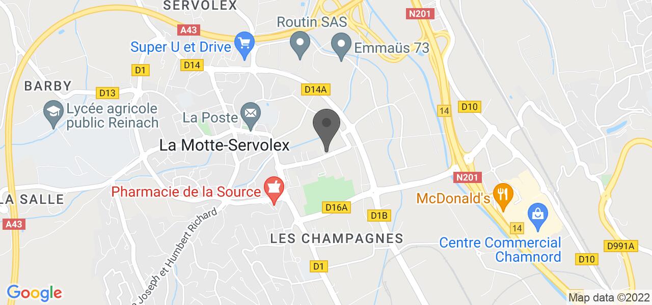 Access map — Le Cap