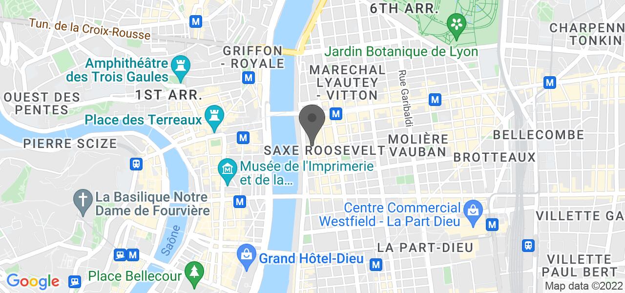 Plan d'accès — Chez les Garçons