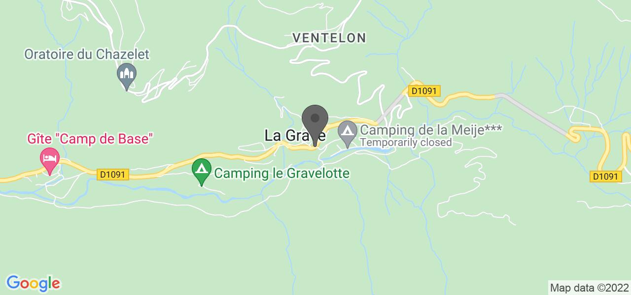 Plan d'accès — LE CASTILLAN