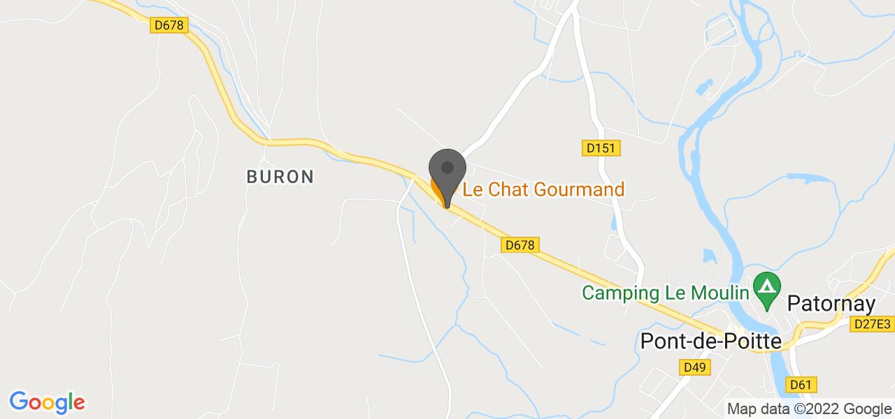 アクセスマップ — Le Chat Gourmand