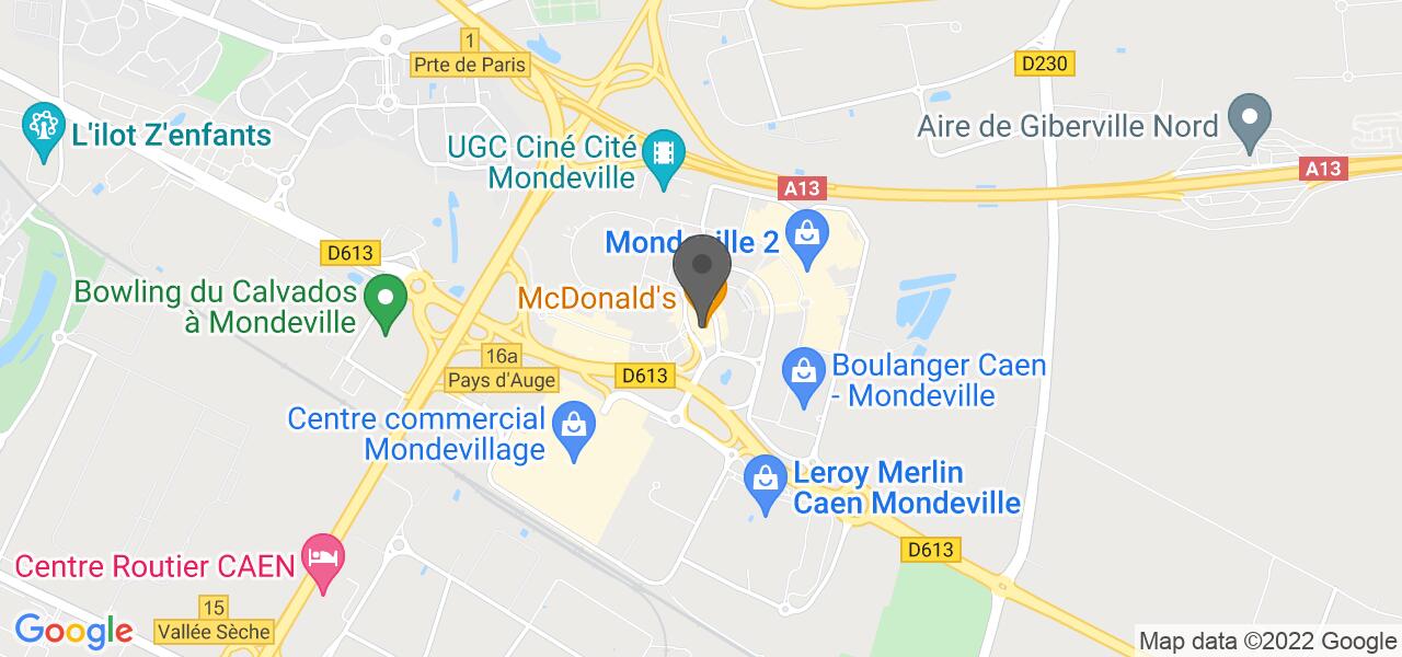 Plan d'accès — McDonald's