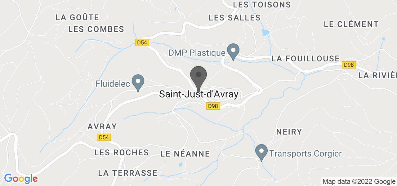 Plan d'accès — L'Auberge des Sapins