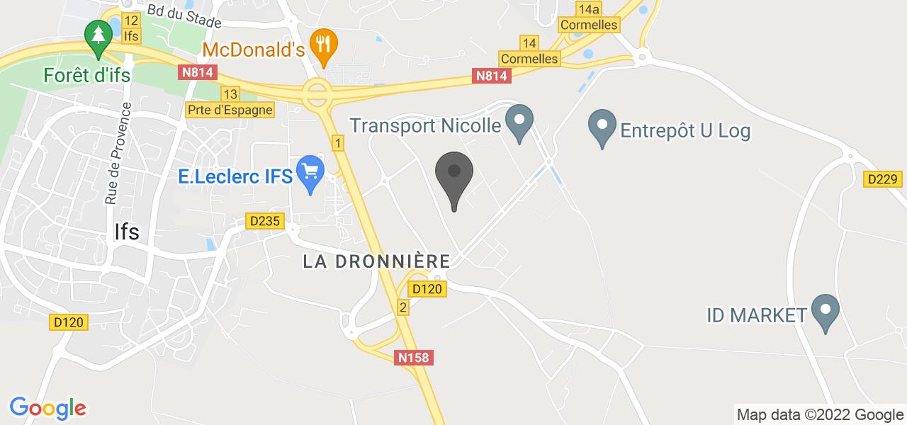 Access map — Le Cherche Midi
