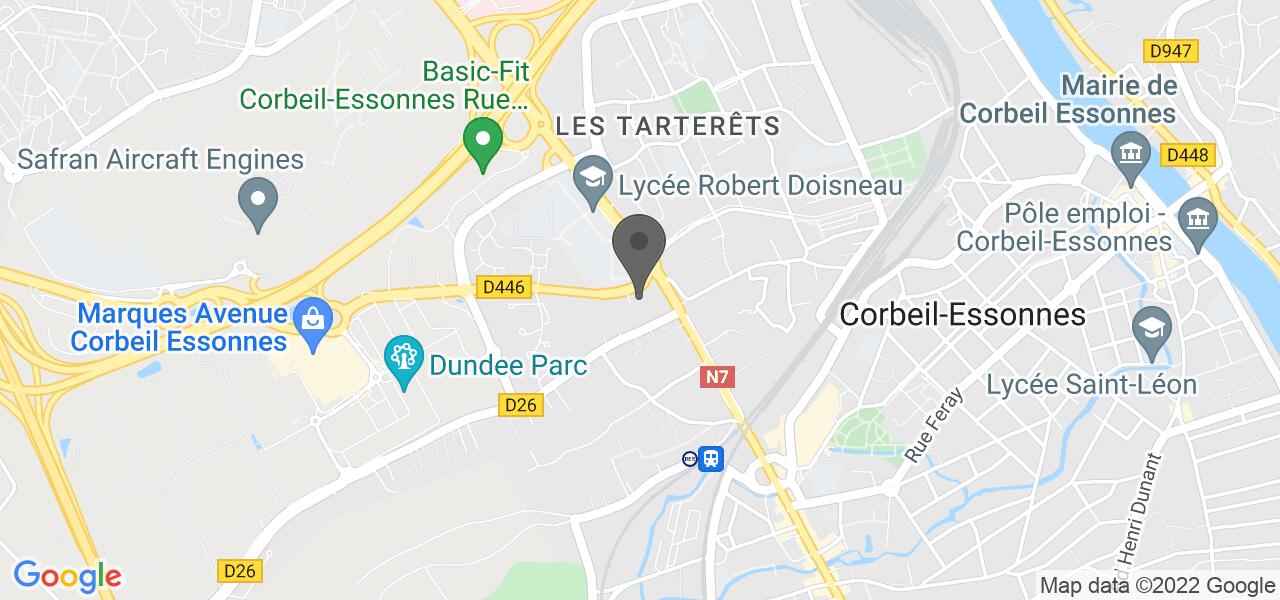 Plan d'accès — Buffalo Grill Corbeil