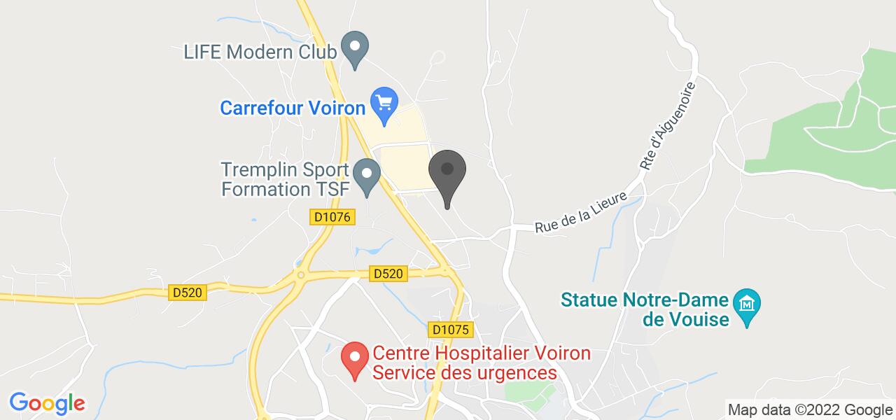 Access map — Le Zen Garden