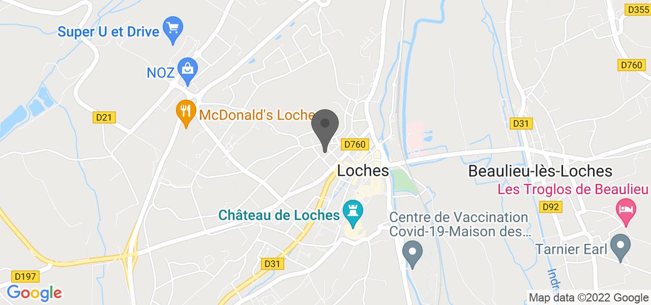 Plan d'accès — La Cour des Saveurs (Hôtel de la Cité Royale)