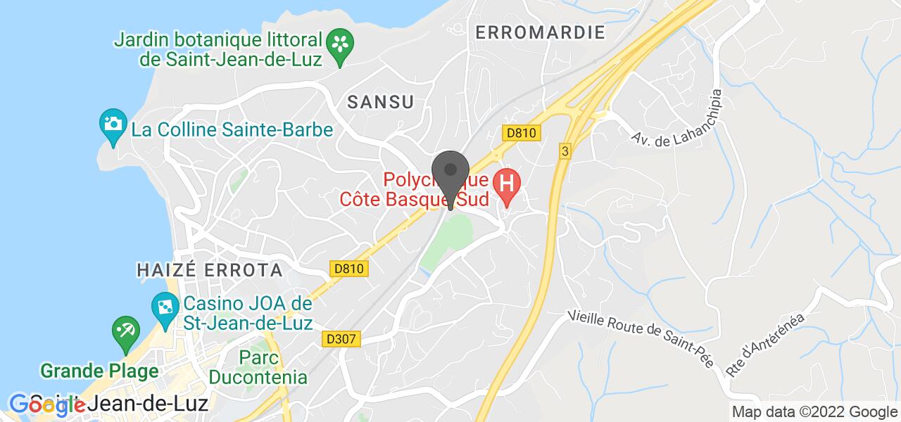 Plan d'accès — Le Mata
