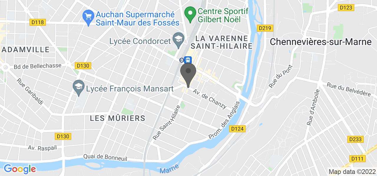 Mapa de acesso — French Toque