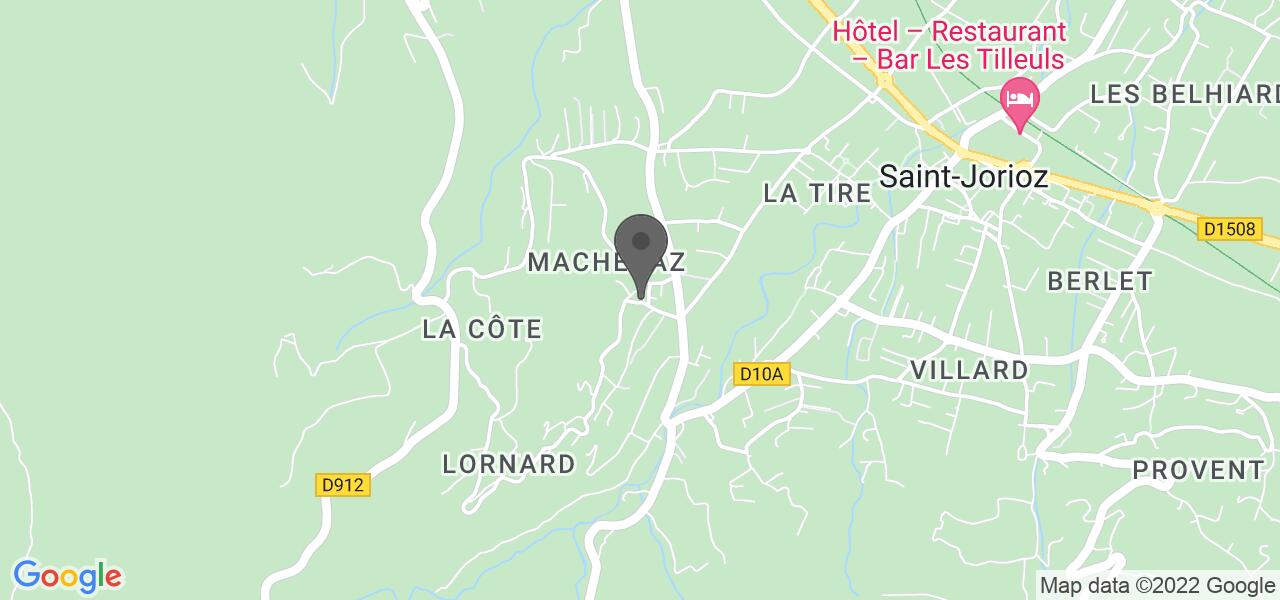 Anfahrtsplan — Les Châtaigniers
