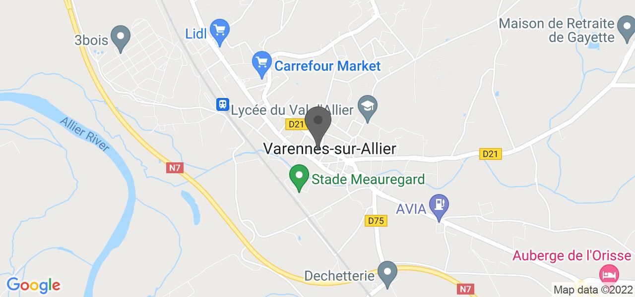 Plan d'accès — La Régalette