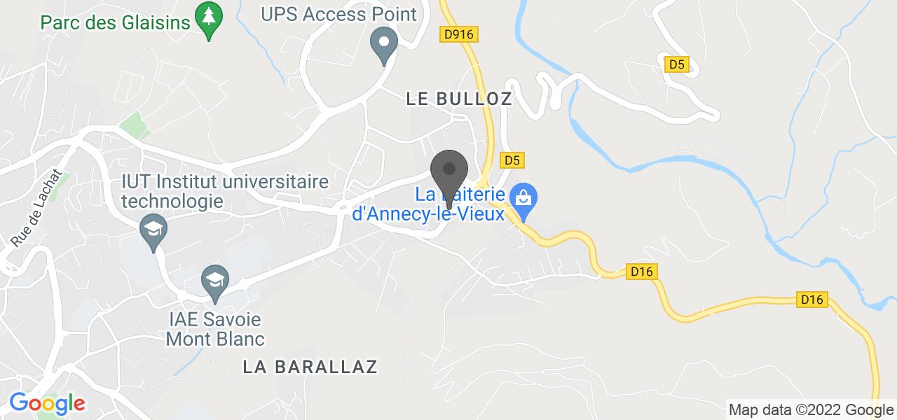 Plan d'accès — L’Auberge Sur les Bois