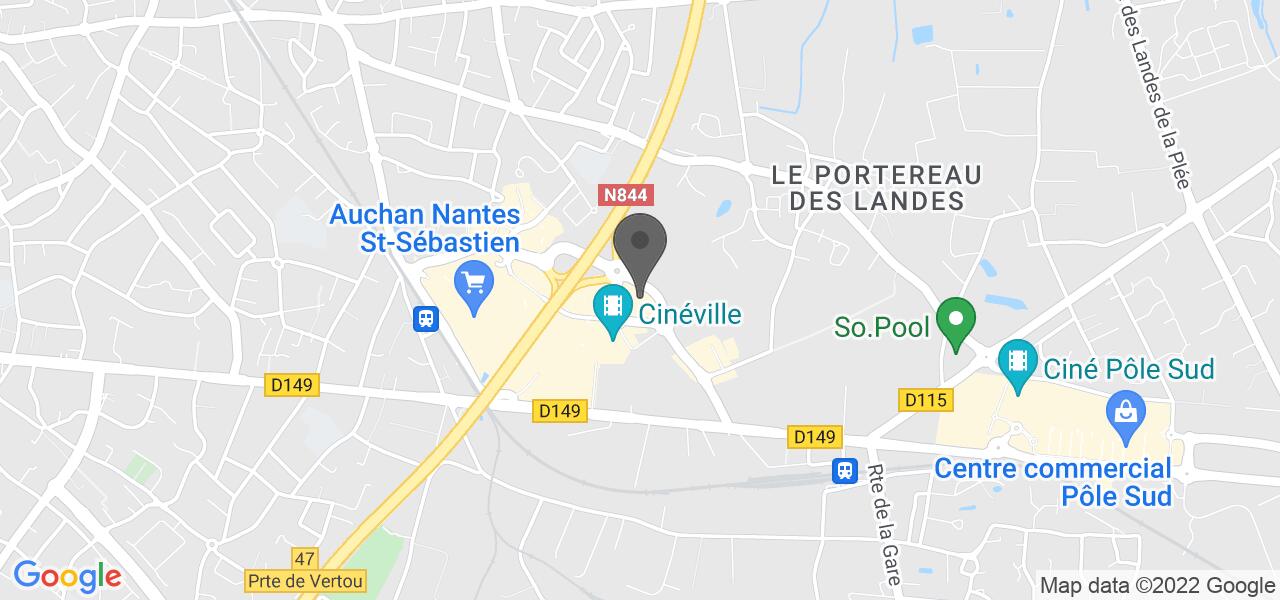 Plan d'accès — Les Jardins du Maroc
