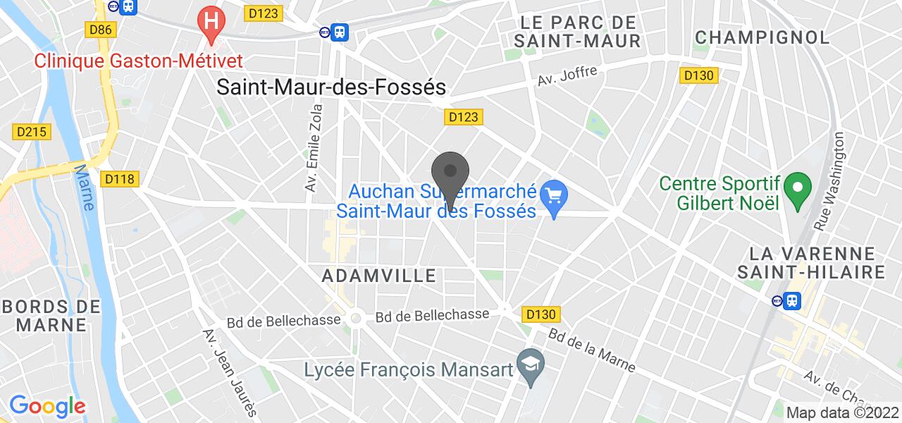 Plan d'accès — Pizza Hut Saint-Maur-des-Fossés