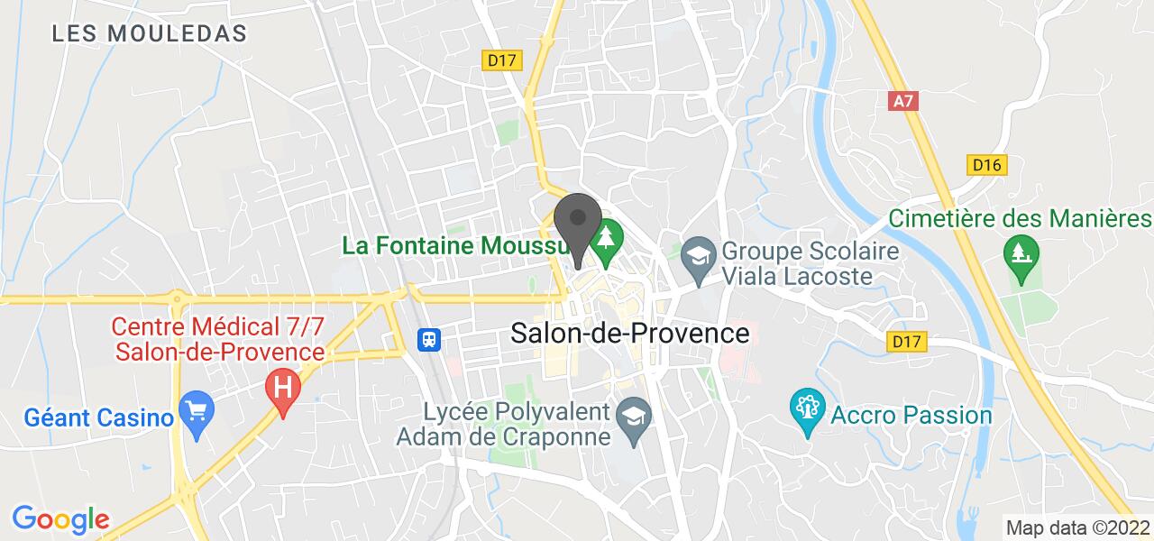แผนที่การเดินทาง — Lou Paradou