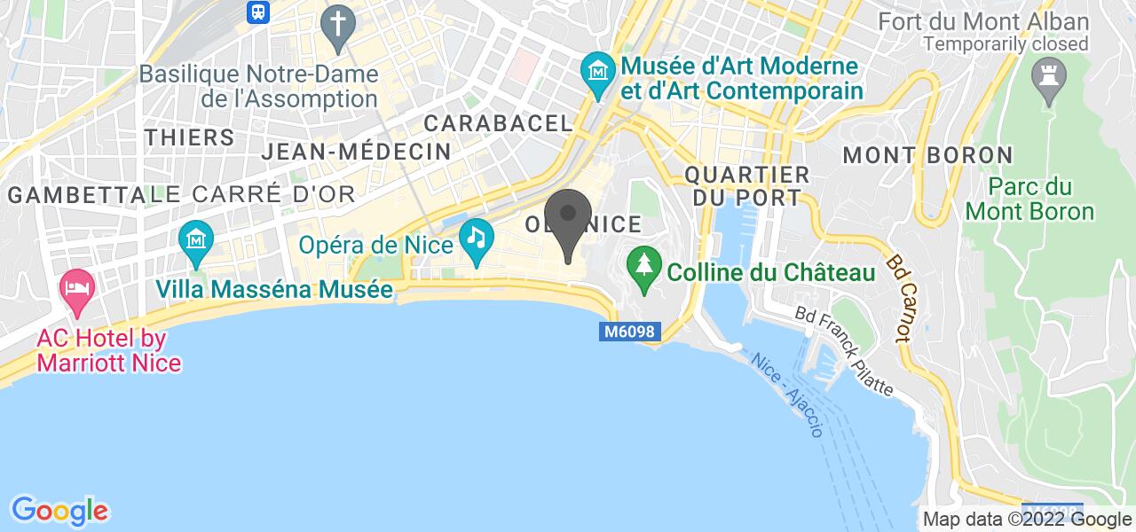 Mapa de acceso — Le Panier