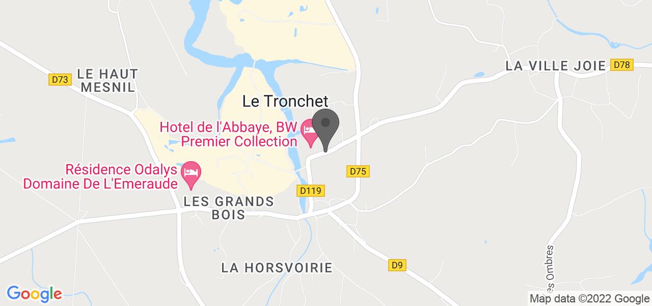 Plan d'accès — Le Jardin de l'Abbaye