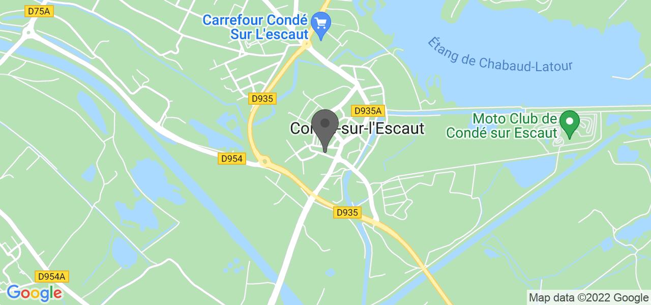 Plan d'accès — Le Moulin de Croy