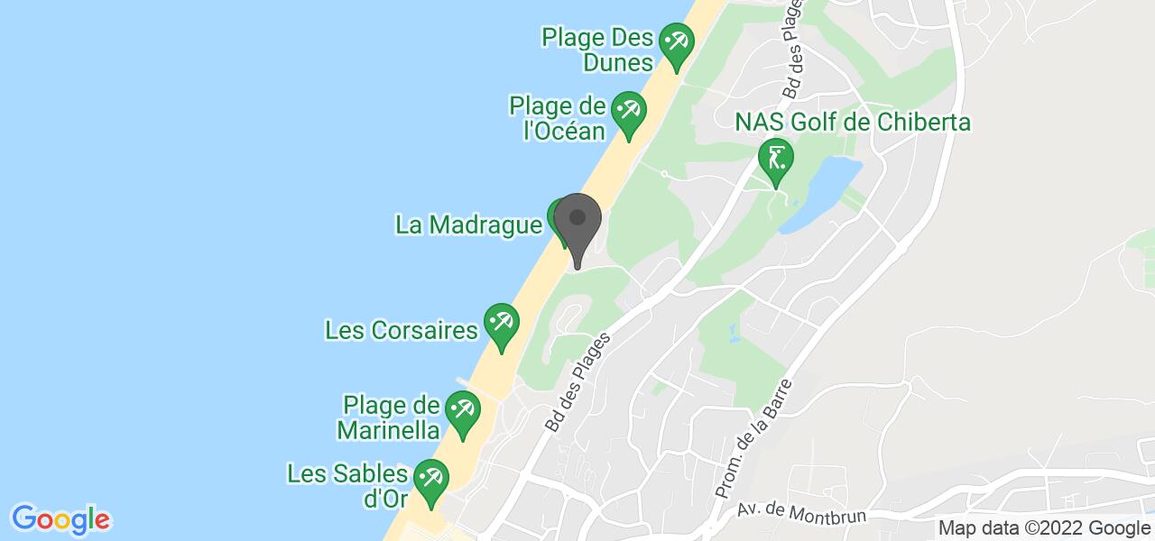 Plan d'accès — L'Ama Drague