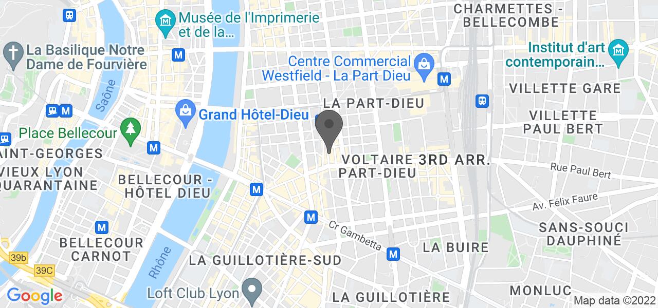 Plan d'accès — Lyon Dakar