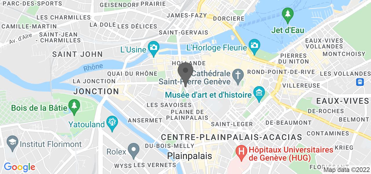 Plan d'accès — Cave Valaisanne et Chalet Suisse