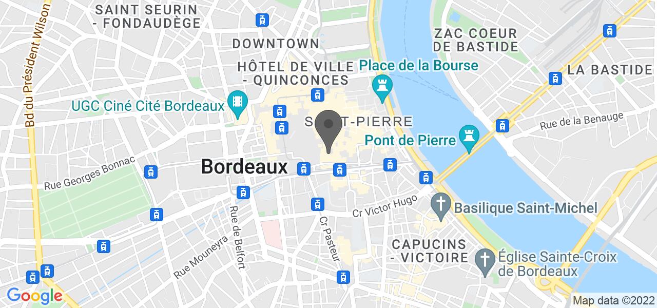 Mappa di accesso — Central Hostel