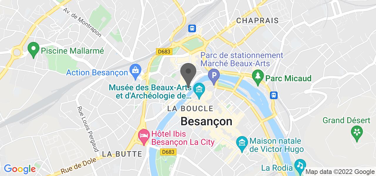 Plan d'accès — ChinaTown Besançon