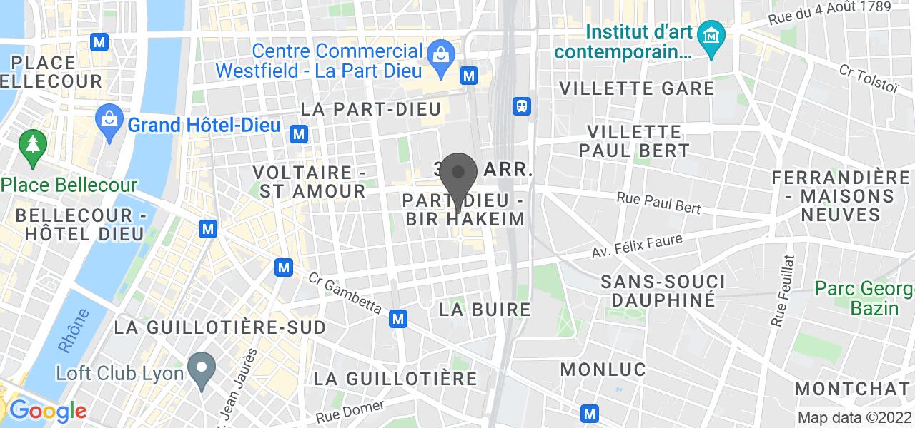 Plan d'accès — Danton
