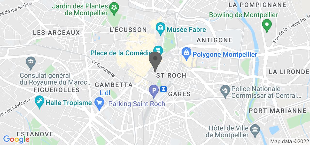 Plan d'accès — La Chistera