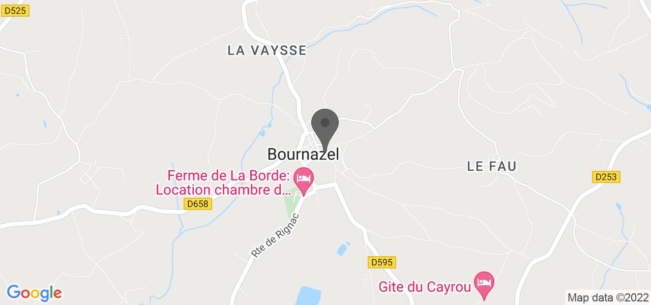 Plan d'accès — L'Auberge du Donjon