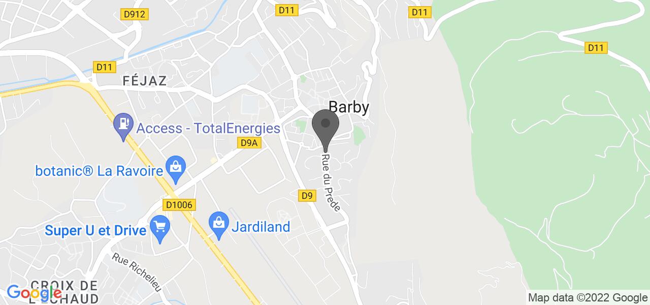 Plan d'accès — Auberge des Rochettes
