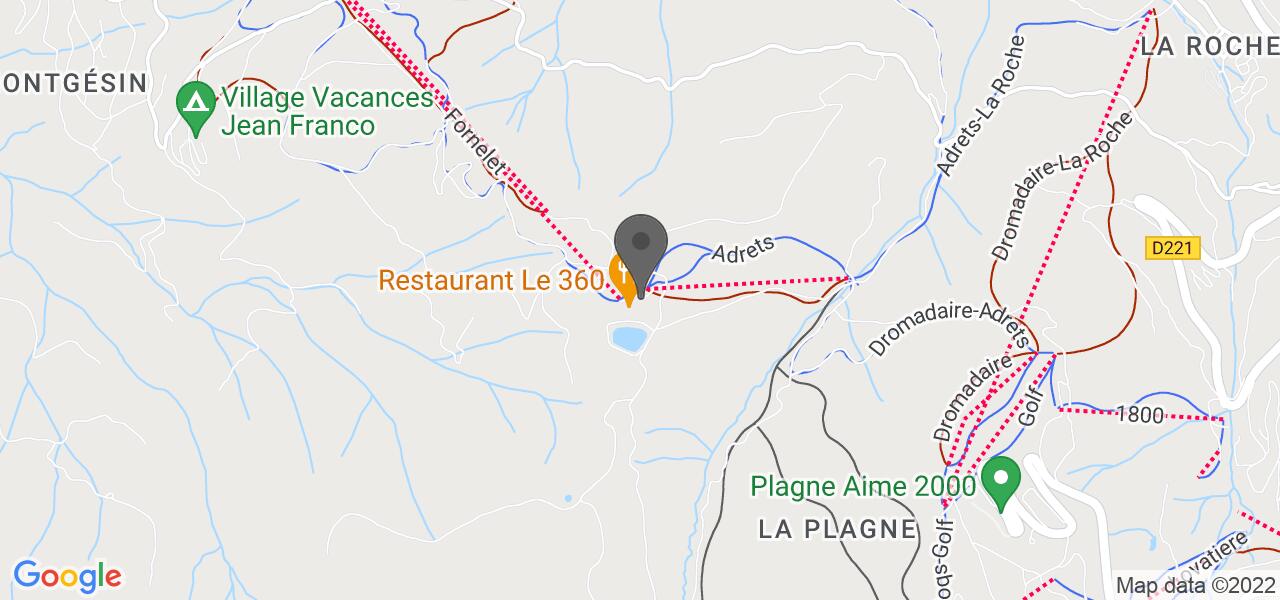 Plan d'accès — Le 360