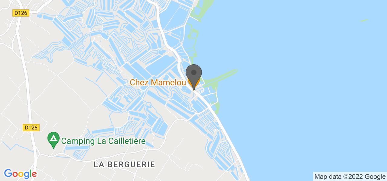 Plan d'accès — Chez Mamelou