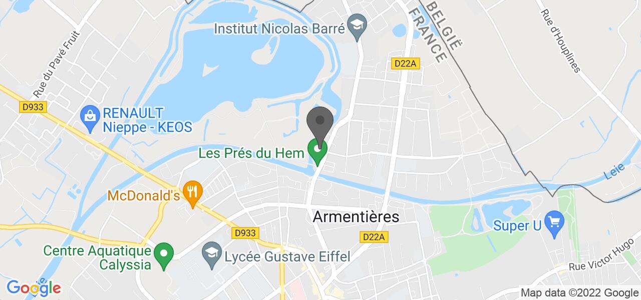 Plan d'accès — La Tentation du Renard