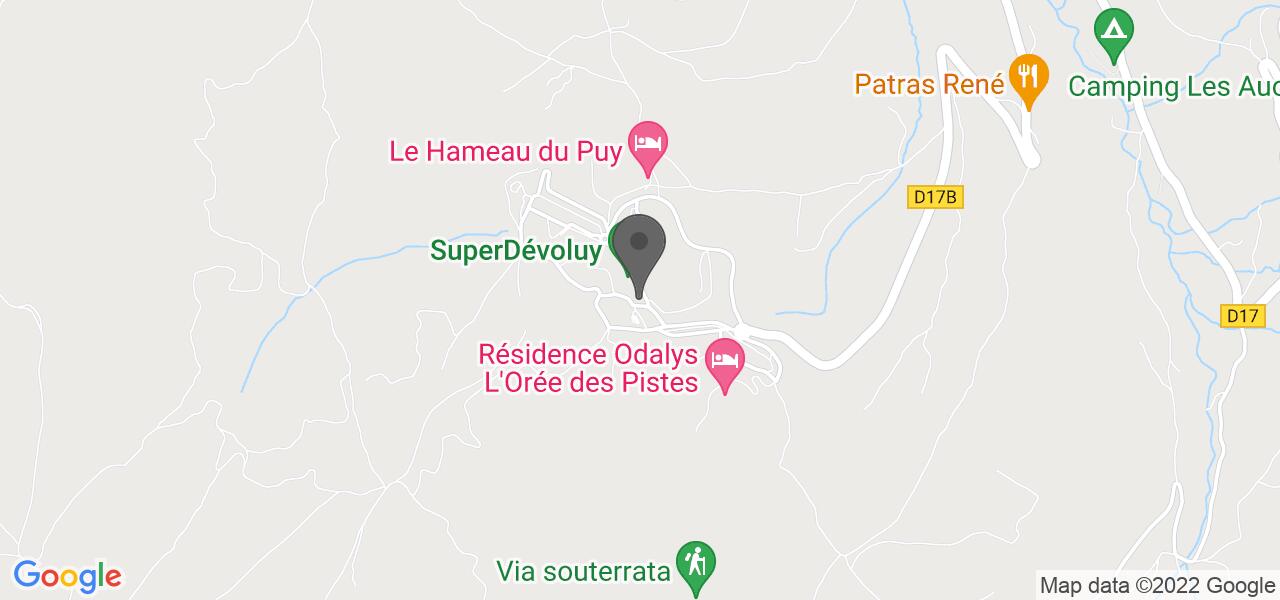 Mapa de acceso — L'Establou