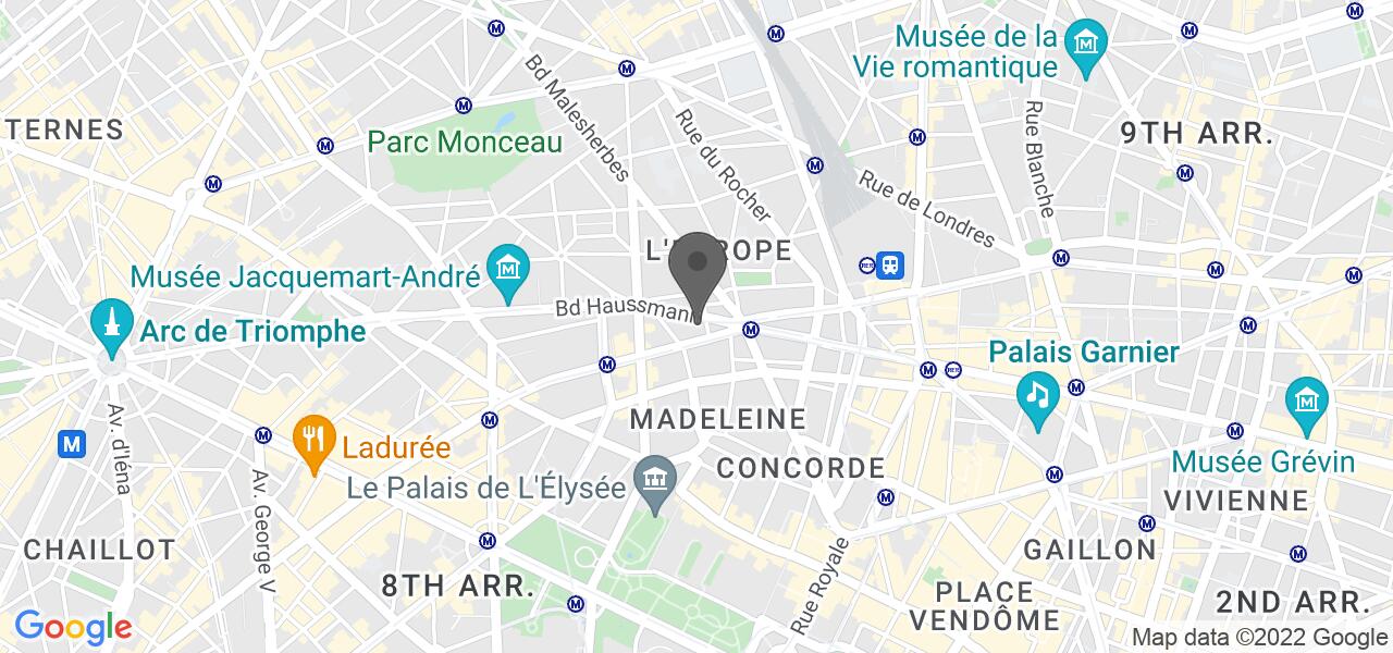 Plan d'accès — Bistrot du Sommelier