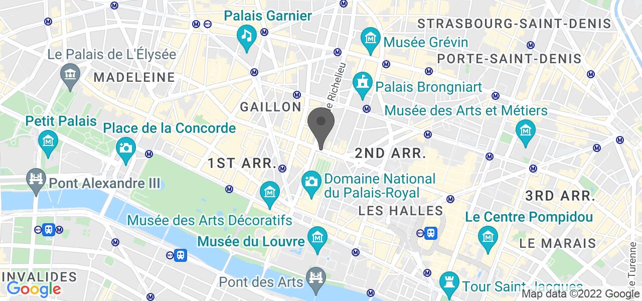 Plan d'accès — Le Comptoir des Petits Champs